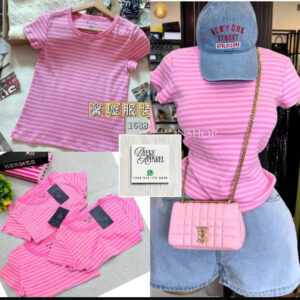 Trendy stripe BasicTop