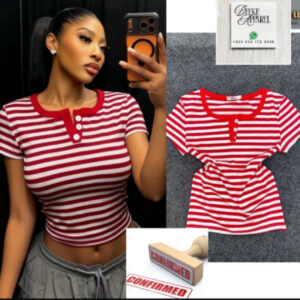 Bottonup stripe BasicTop